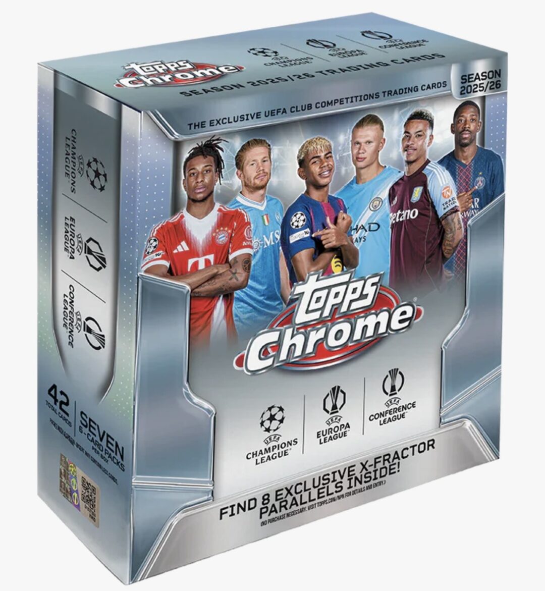 Topps Chrome UCC 2025/26 - Mega Box