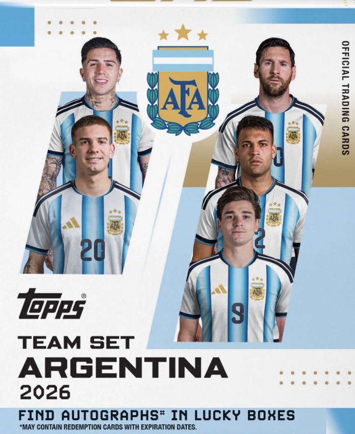 Topps Team Set Argentina 2026