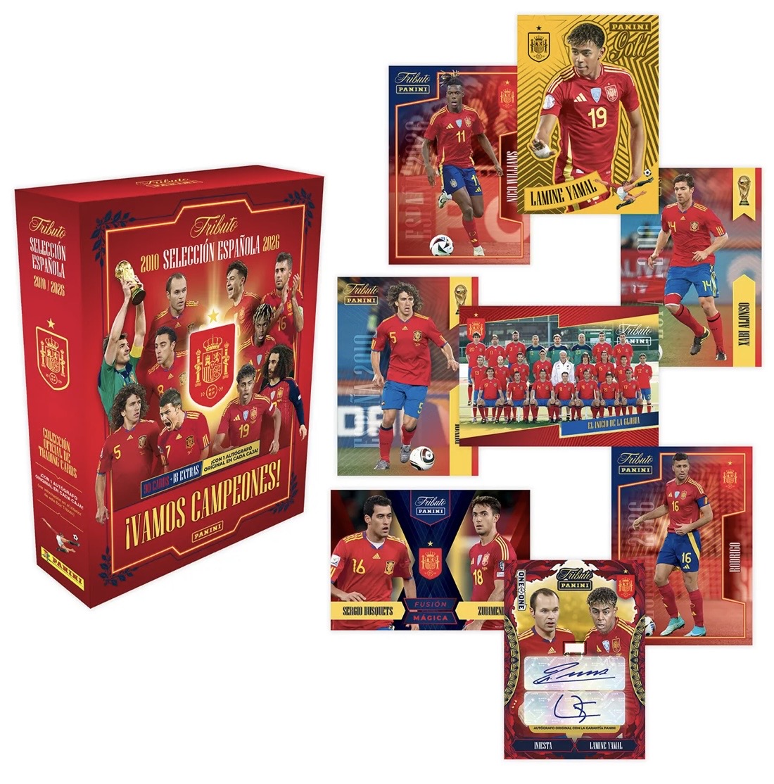 Tributo “Vamos Campeones” Selección Española 2010/26 Panini - Imagen 2
