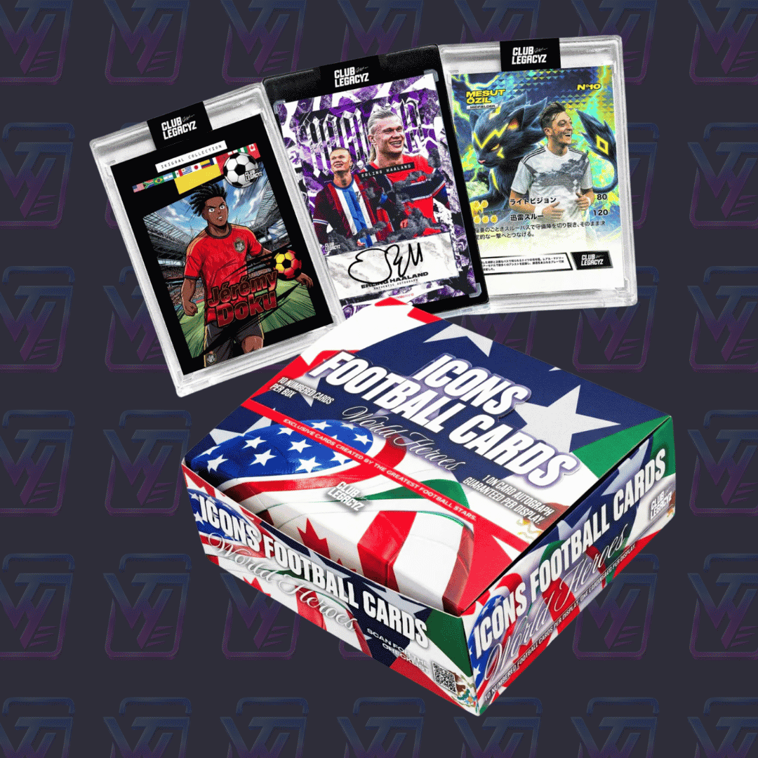 Club Legacyz Icons Football Cards World Heroes 4th Edition