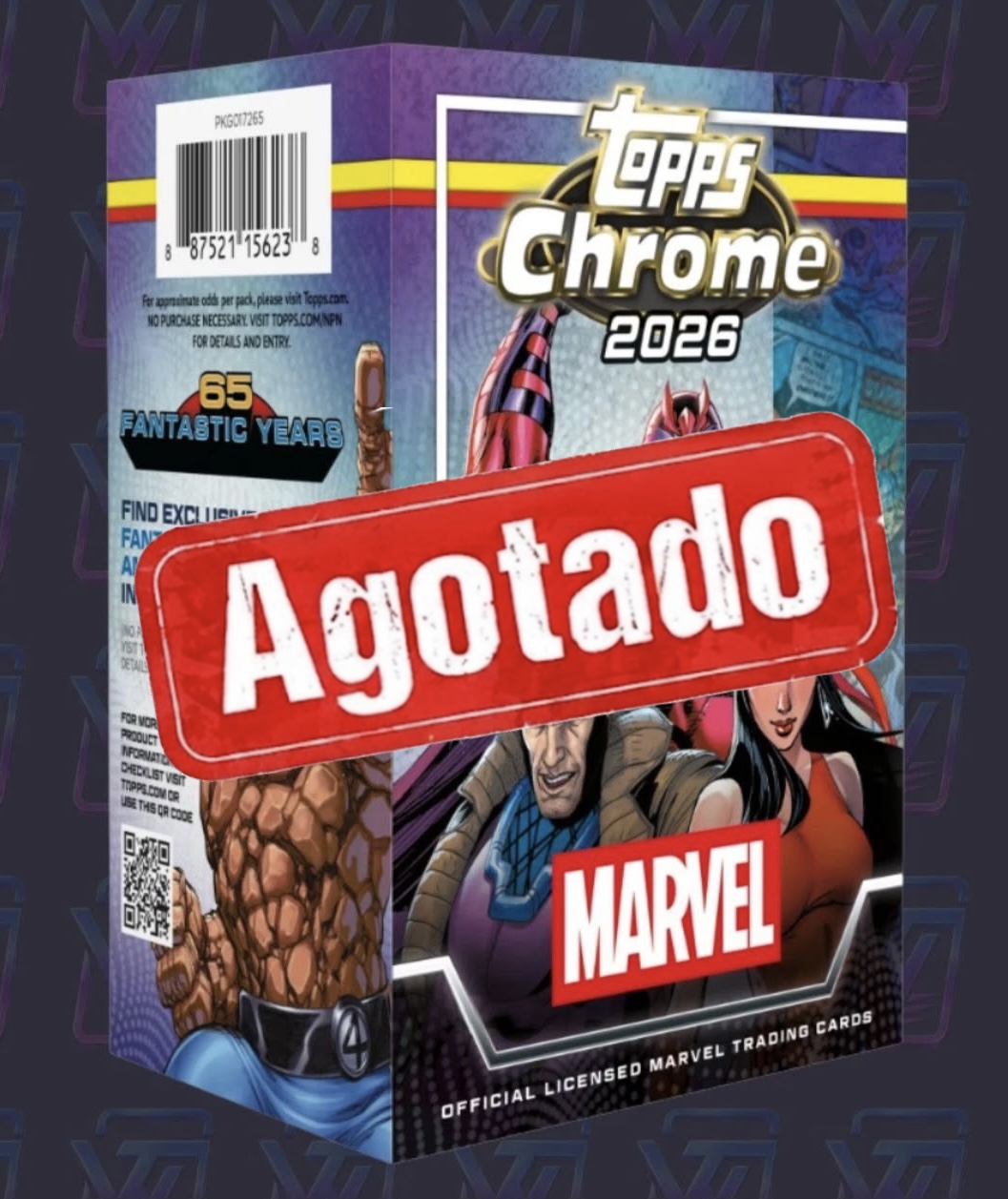 Topps Chrome Marvel Comics 2026 - Value Box