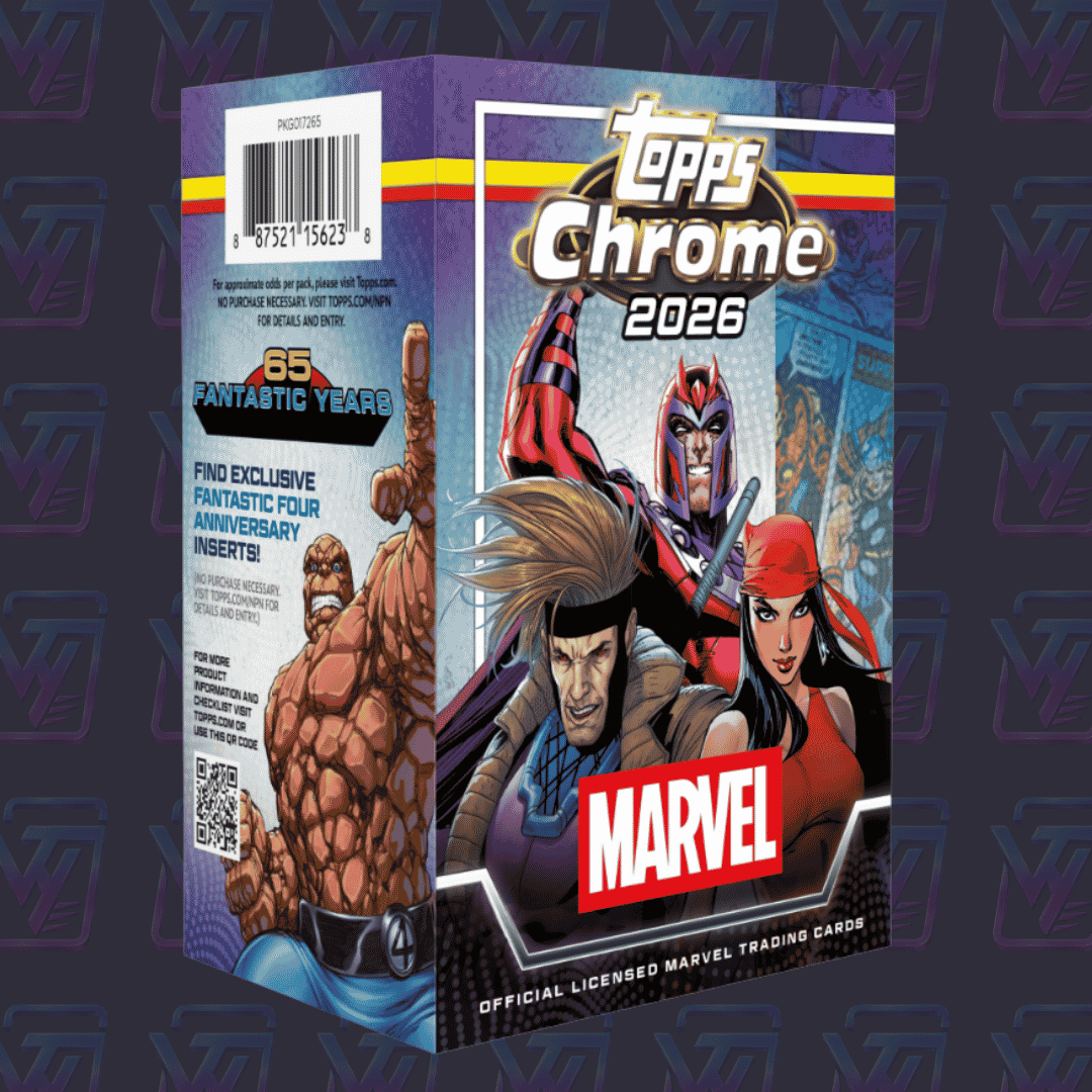 Topps Chrome Marvel Comics 2026 - Value Box