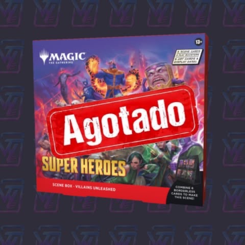 Magic The Gathering Marvel Super Heroes Scene Box - Villains Unleashed