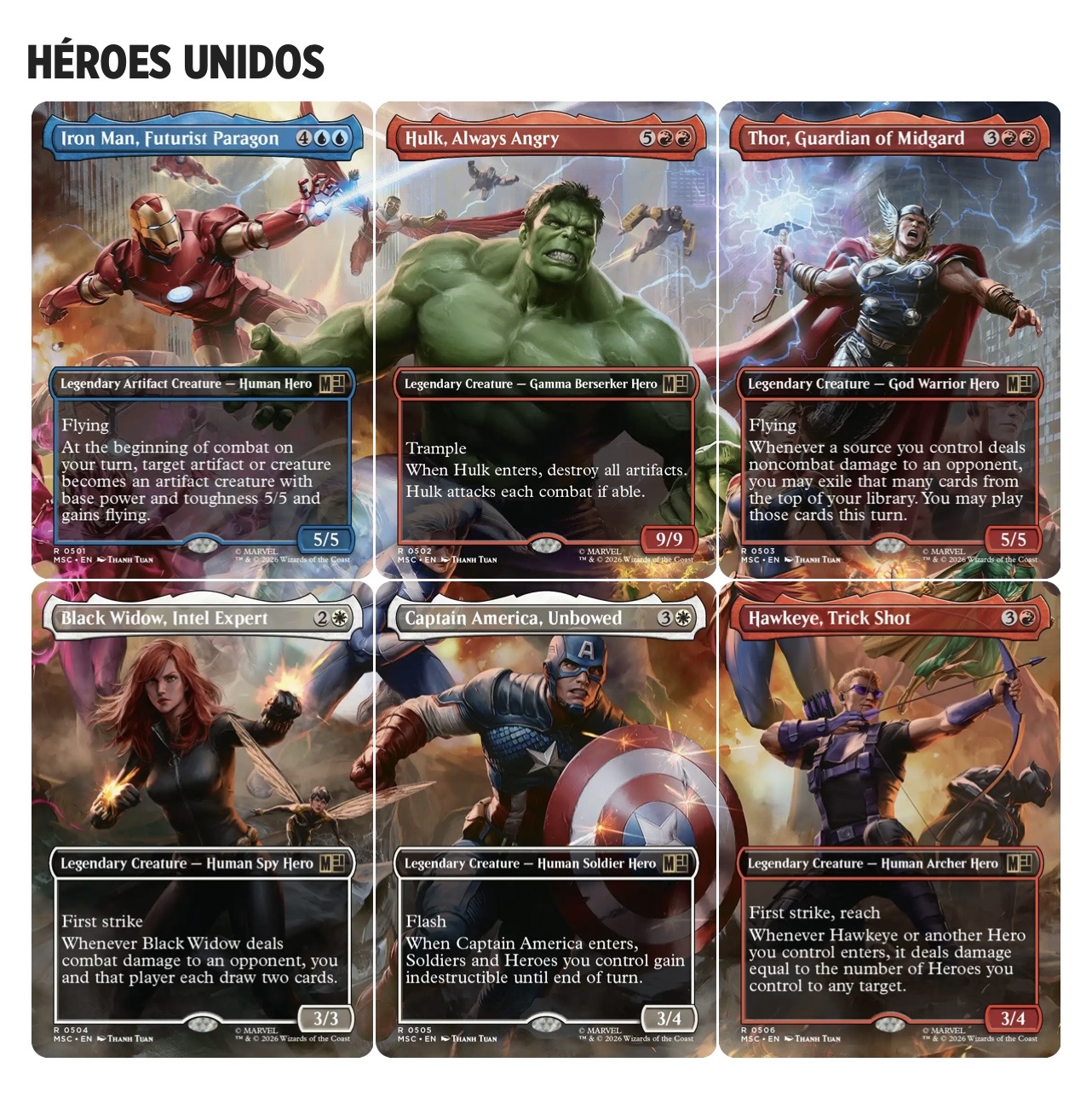 Magic The Gathering Marvel Super Heroes - Scene Box Heroes United - Imagen 2
