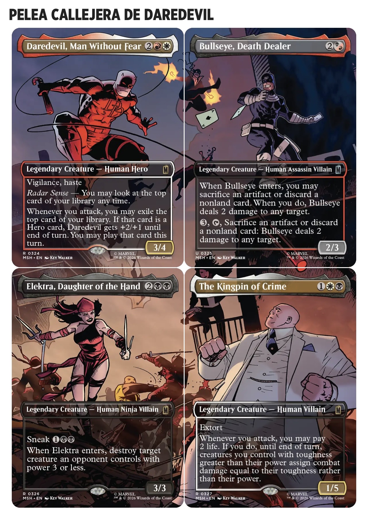 Magic The Gathering Marvel Super Heroes Scene Box - Villains Unleashed - Imagen 3