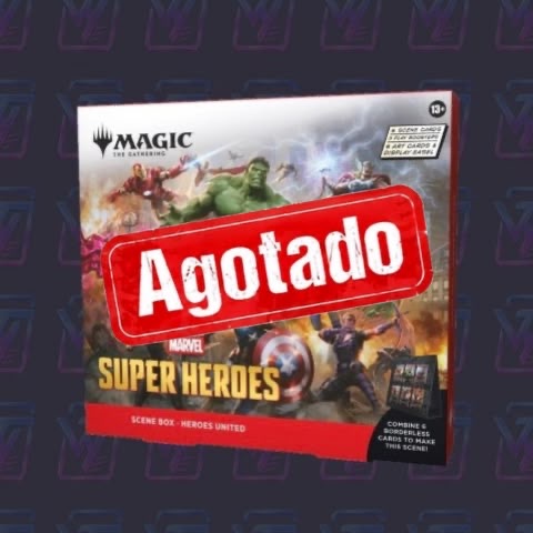 Magic The Gathering Marvel Super Heroes - Scene Box Heroes United