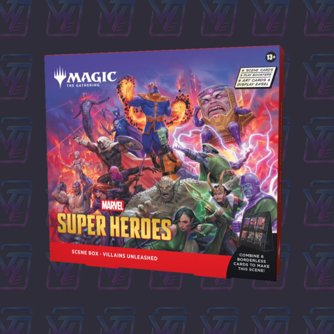 Magic The Gathering Marvel Super Heroes Scene Box - Villains Unleashed