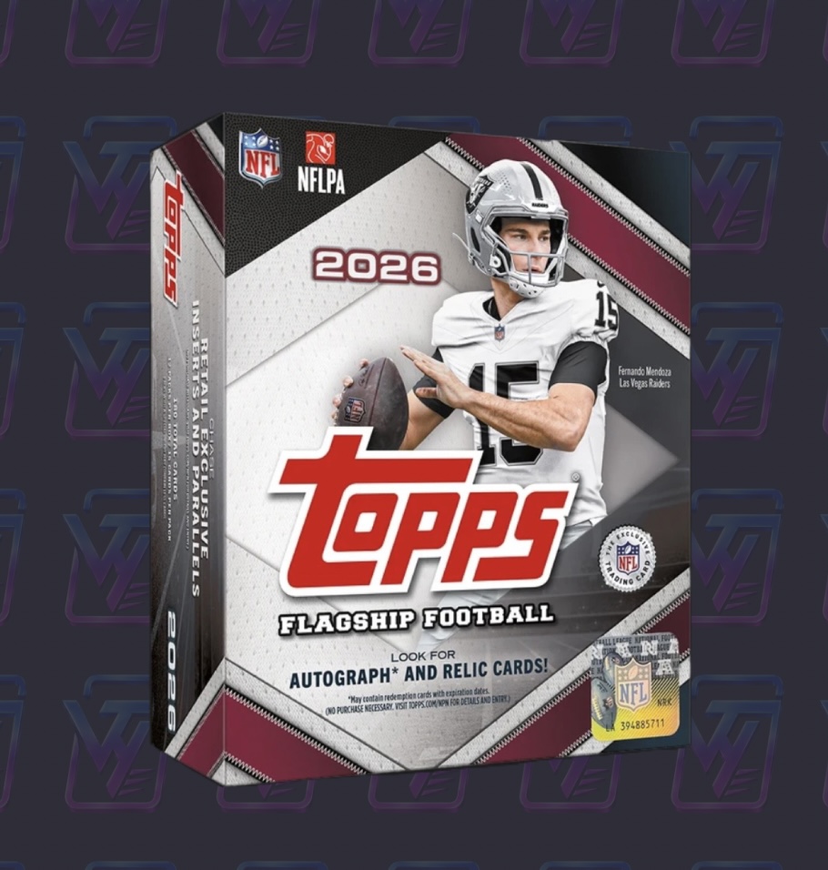 Topps Chrome Flagship Football 2026 - Mega Box