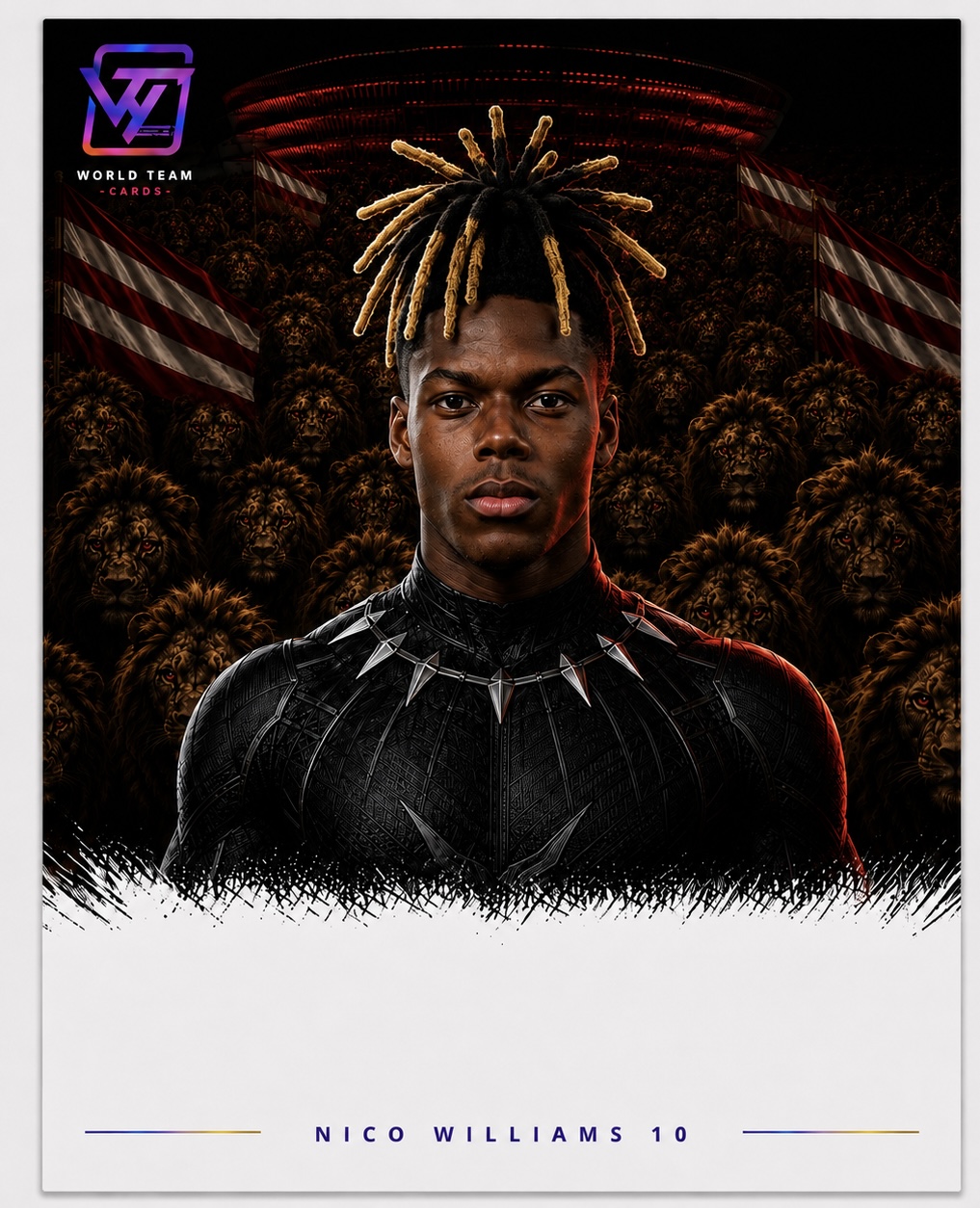 World Team Signature - Nico Williams
