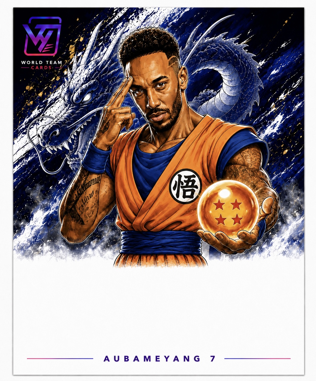 World Team Signature - Aubameyang