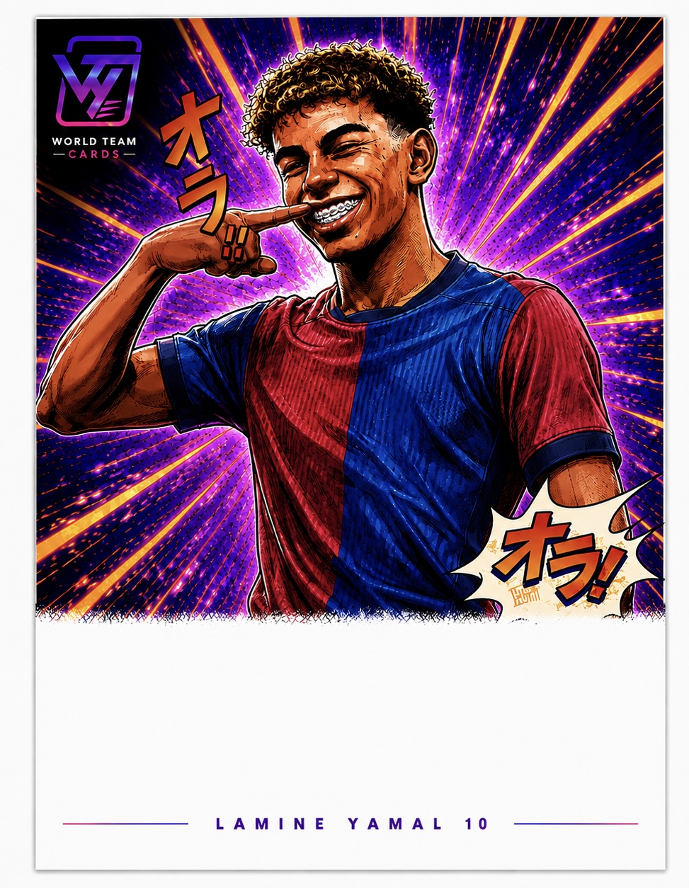World Team Signature - Lamine Yamal